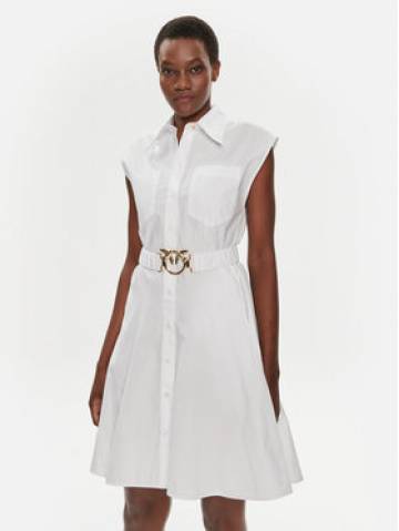 Pinko Сукня-сорочка Anaceta 103111 A1P4 Білий Regular Fit Pinko Сукня-сорочка Anaceta 103111 A1P4 Білий Regular Fit