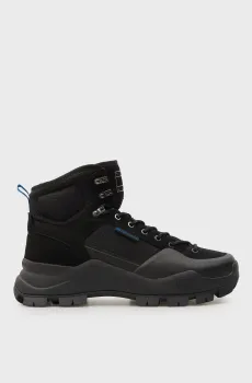 Мужские черные замшевые ботинки HYBRID Черный 41 Tommy Jeans EM0EM01633