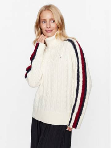 Tommy Hilfiger Гольф WW0WW40831 Écru Regular Fit