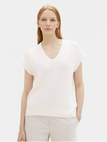 Tom Tailor Светр 1040334 Écru Loose Fit Tom Tailor Светр 1040334 Écru Loose Fit