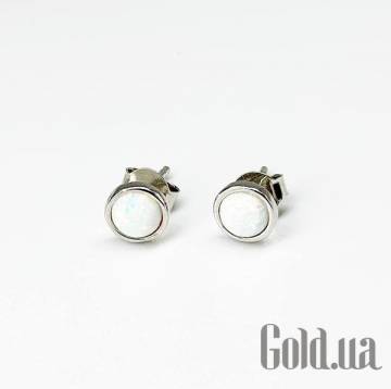 Серьги-гвоздики Silvex925