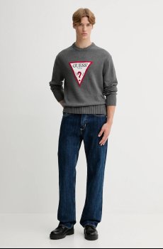 Хлопковый свитер Guess Jeans