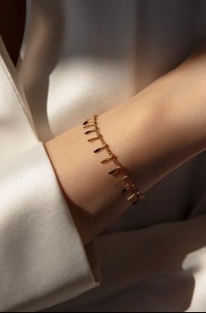 Позолоченный браслет Lilou