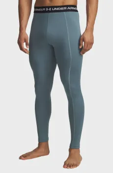 Мужские бирюзовые термобрюки Cold Weather Grid Legging Бирюзовый M Under Armour 6007128-587