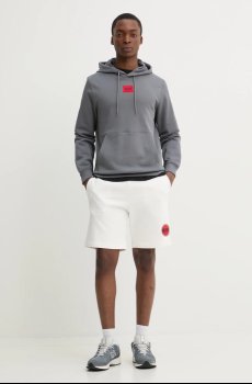 Хлопковая футболка HUGO