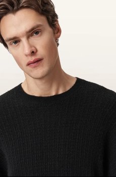 Свитер с добавлением шерсти альпаки AllSaints JAKOB