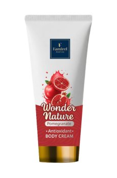 Антиоксидантный крем для тела Famirel Wonder Nature Гранат, 180 мл