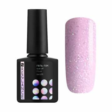 Гель-лак для ногтей Reglance Gel Polish 169 Нежно-розовый с бриллиантовой россыпью, 7.5 мл Гель-лак для ногтей Reglance Gel Polish 169 Нежно-розовый с бриллиантовой россыпью, 7.5 мл