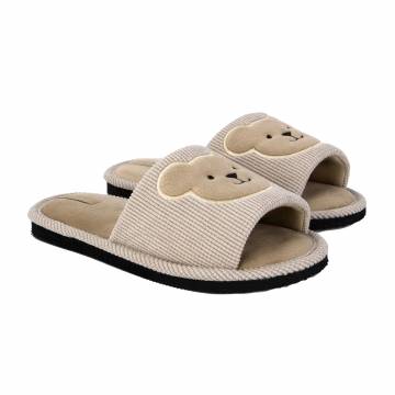 Женские домашние тапочки Twins HS-VL с вышивкой, Beige Bear, размер 36-37 (24 см) Женские домашние тапочки Twins HS-VL с вышивкой, Beige Bear, размер 36-37 (24 см)