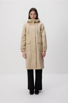 Reserved - Парка з капюшоном - бежевий - 496IA-08X
