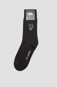 Мужские черные носки Черный 43-46 Karl Lagerfeld 542102.805512;990