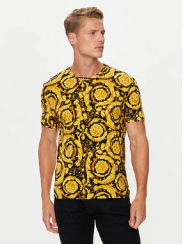 Versace Футболка 1000959 1A11188 Жовтий Regular Fit Versace Футболка 1000959 1A11188 Жовтий Regular Fit