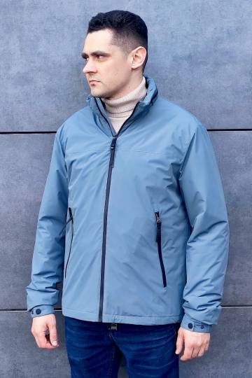 Светло-синяя мужская куртка-ветровка SB-25251-blue-polin Светло-синяя мужская куртка-ветровка SB-25251-blue-polin
