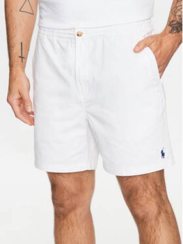 Polo Ralph Lauren Шорти з тканини 710644995042 Білий Regular Fit Polo Ralph Lauren Шорти з тканини 710644995042 Білий Regular Fit