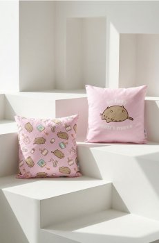 Наволочки 2 шт Pusheen the Cat - світло-ліловий