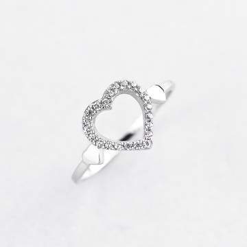 Серебряное кольцо Minimal лк-0011р-16 16 Серебряное кольцо Minimal лк-0011р-16 16