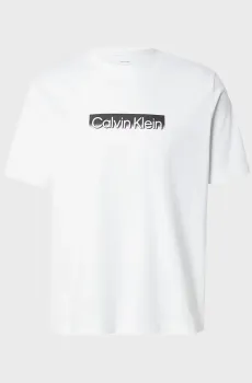 Мужская белая футболка WHOLESALE Белый L Calvin Klein LV04LF812G