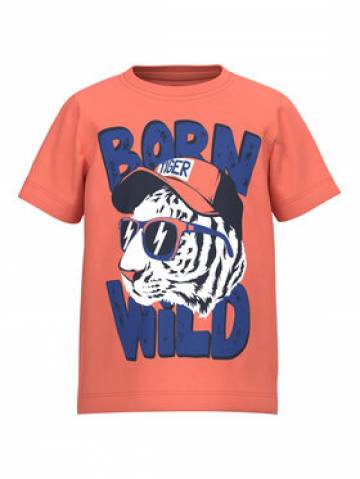 NAME IT Футболка 13214986 Оранжевий Regular Fit NAME IT Футболка 13214986 Оранжевий Regular Fit