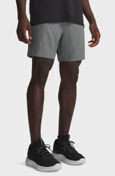 Мужские серые шорты UA Vanish Wven Short 2.0 6in-GRN Серый M Under Armour 6009865-709