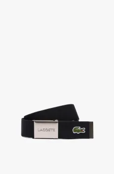 Мужской черный ремень Черный ONESIZE Lacoste RC2012031