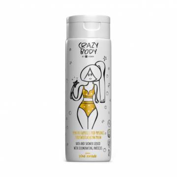 Пена для ванны и душа HiSkin Crazy Body Bath & Shower Liquid Pina Colada, 250 мл Пена для ванны и душа HiSkin Crazy Body Bath & Shower Liquid Pina Colada, 250 мл