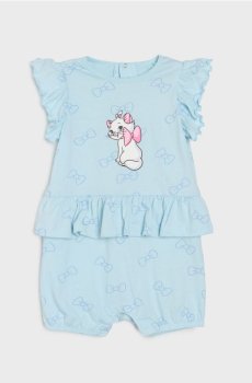 Бавовняний ромпер з принтом Marie - light blue
