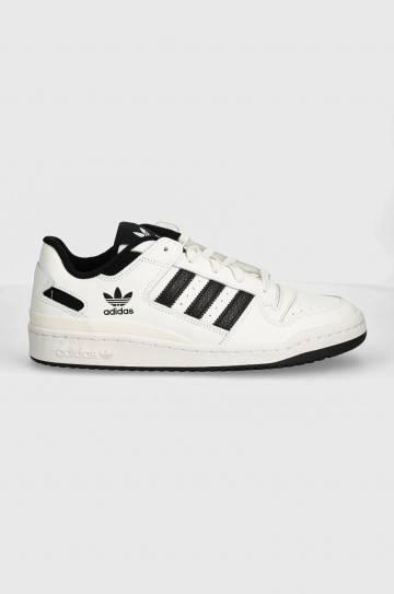 Кожаные кроссовки adidas Originals Forum Low цвет белый IH7830 Кожаные кроссовки adidas Originals Forum Low цвет белый IH7830