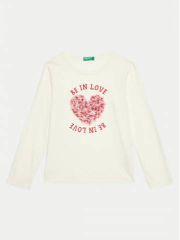 United Colors Of Benetton Блузка 3I1XG10FG Écru Regular Fit United Colors Of Benetton Блузка 3I1XG10FG Écru Regular Fit