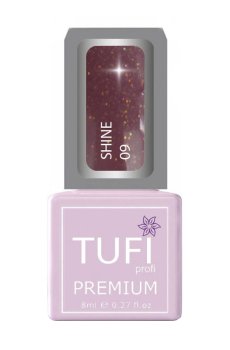 Уценка! Гель-лак для ногтей Tufi profi Premium Shine 09 Майли, 8 мл