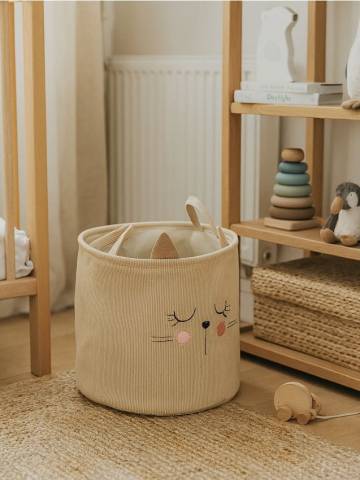 Кошик для зберігання - бежевий