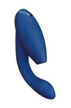 Инновационный бесконтактный вибратор-стимулятор Womanizer Duo 2 синий, 1 шт
