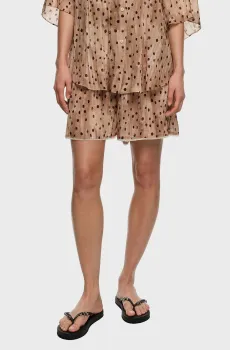 Женские бежевые шорты в горошек Бежевый S Bimba Y Lola 261BR6098.12400