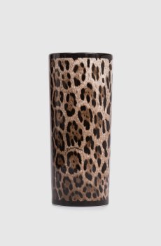 Фарфоровая ваза в леопардовый принт