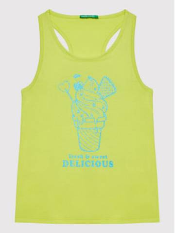 United Colors Of Benetton Топ 3096CH00G Жовтий Regular Fit United Colors Of Benetton Топ 3096CH00G Жовтий Regular Fit