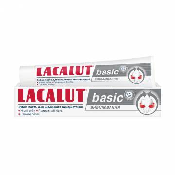 Зубная паста Lacalut Basic Отбеливание, 75 мл Зубная паста Lacalut Basic Отбеливание, 75 мл