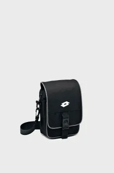 Мужская черная сумка ELITE POSTMAN BAG Черный ONESIZE Lotto 216645/216644/1CL