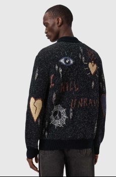 Кардиган с добавлением шерсти AllSaints MELLER