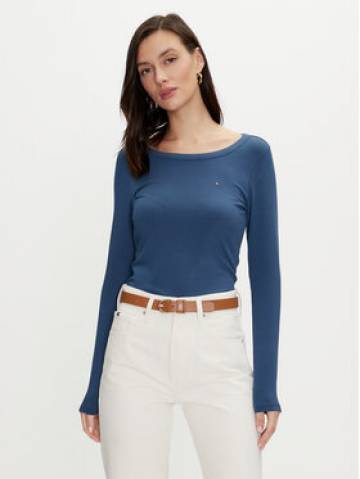 Tommy Hilfiger Блузка WW0WW38869 Голубий Slim Fit