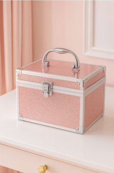 Органайзер для косметики - рожевий