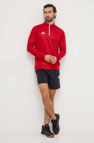 Лонгслив для тренировок adidas Performance Entrada 22 цвет красный однотонный Лонгслив для тренировок adidas Performance Entrada 22 цвет красный однотонный