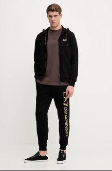 Хлопковая кофта EA7 Emporio Armani