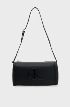 Женская черная сумка BOLD CK SLOUCHY Черный ONESIZE Calvin Klein LV04F3894G