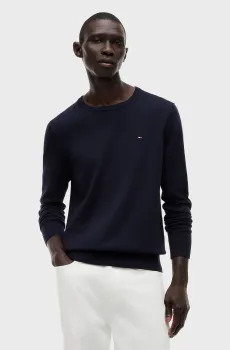 Мужской темно-синий джемпер ESSENTIAL Синий L Tommy Hilfiger MW0MW14748