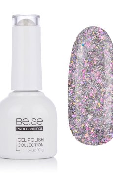Гель-лак для ногтей Be.Se Professional Gel Polish Glitter 40, 10 г