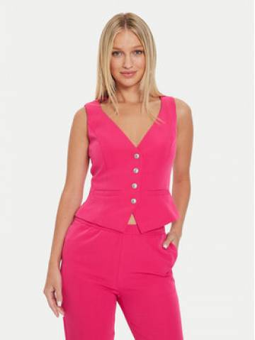 Guess Костюмний жилет W4YN53 WFWX2 Рожевий Classic Fit Guess Костюмний жилет W4YN53 WFWX2 Рожевий Classic Fit