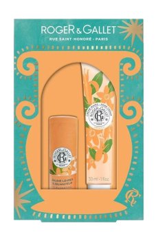 Парфюмированный набор женский Roger & Gallet Neroli Set (крем для рук, 30 мл + бальзам для губ, 3.5 г)