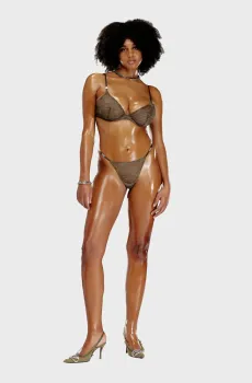 Женские коричневые трусики Diesel x Savage x Fenty Коричневый XL Diesel A15643 0LKBX