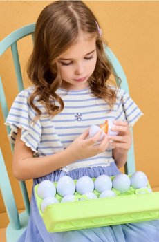 Освітня іграшка – сортер яєць - лаймовий