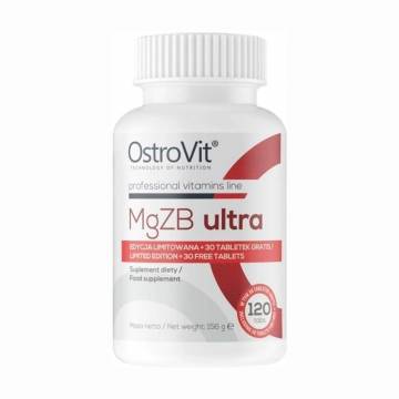 Магний, цинк и витамин B6 OstroVit MgZB Ultra, 120 таблеток