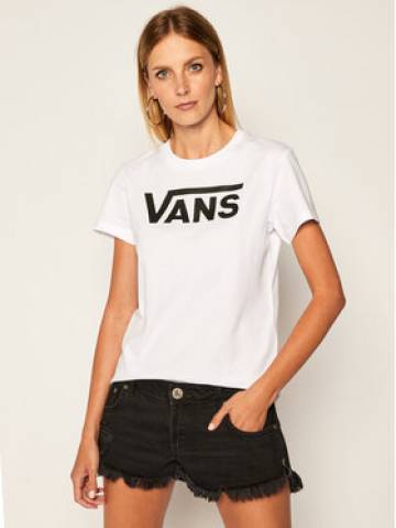 Vans Футболка Wm Flying V Crew Tee VN0A3UP4 Білий Regular Fit Vans Футболка Wm Flying V Crew Tee VN0A3UP4 Білий Regular Fit